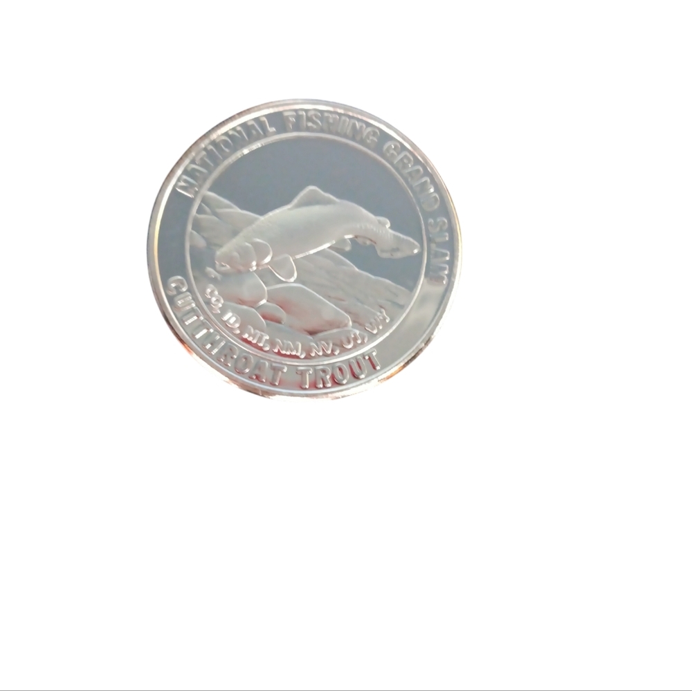 North American Fishing Club Trout Coin - Limited Edition Collectible